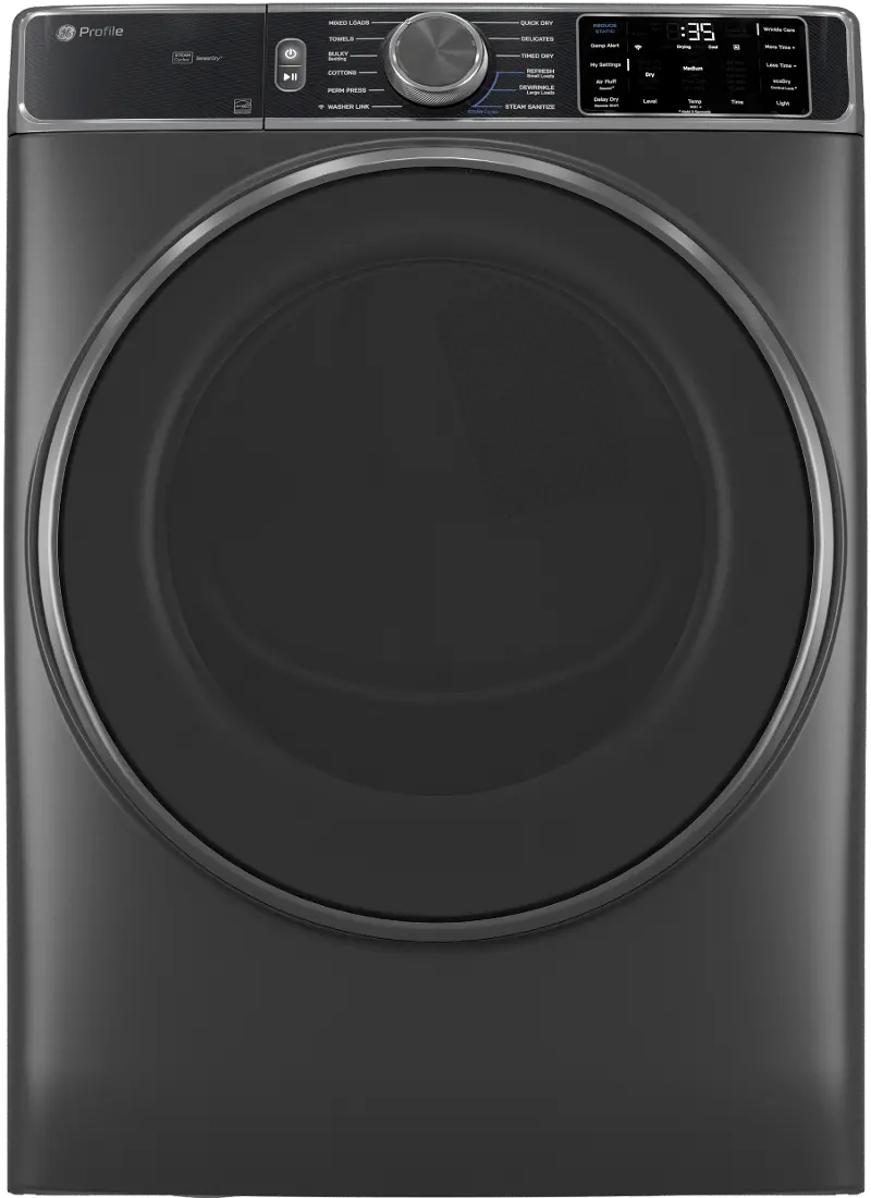 GE Profile 7.8 Cu Ft Smart Gas Dryer - Carbon Graphite