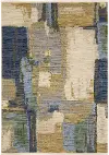 Soleri 5 x 8 Blue and Green Area Rug