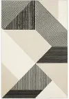 Raylan 5 x 8 Geometric Black Area Rug