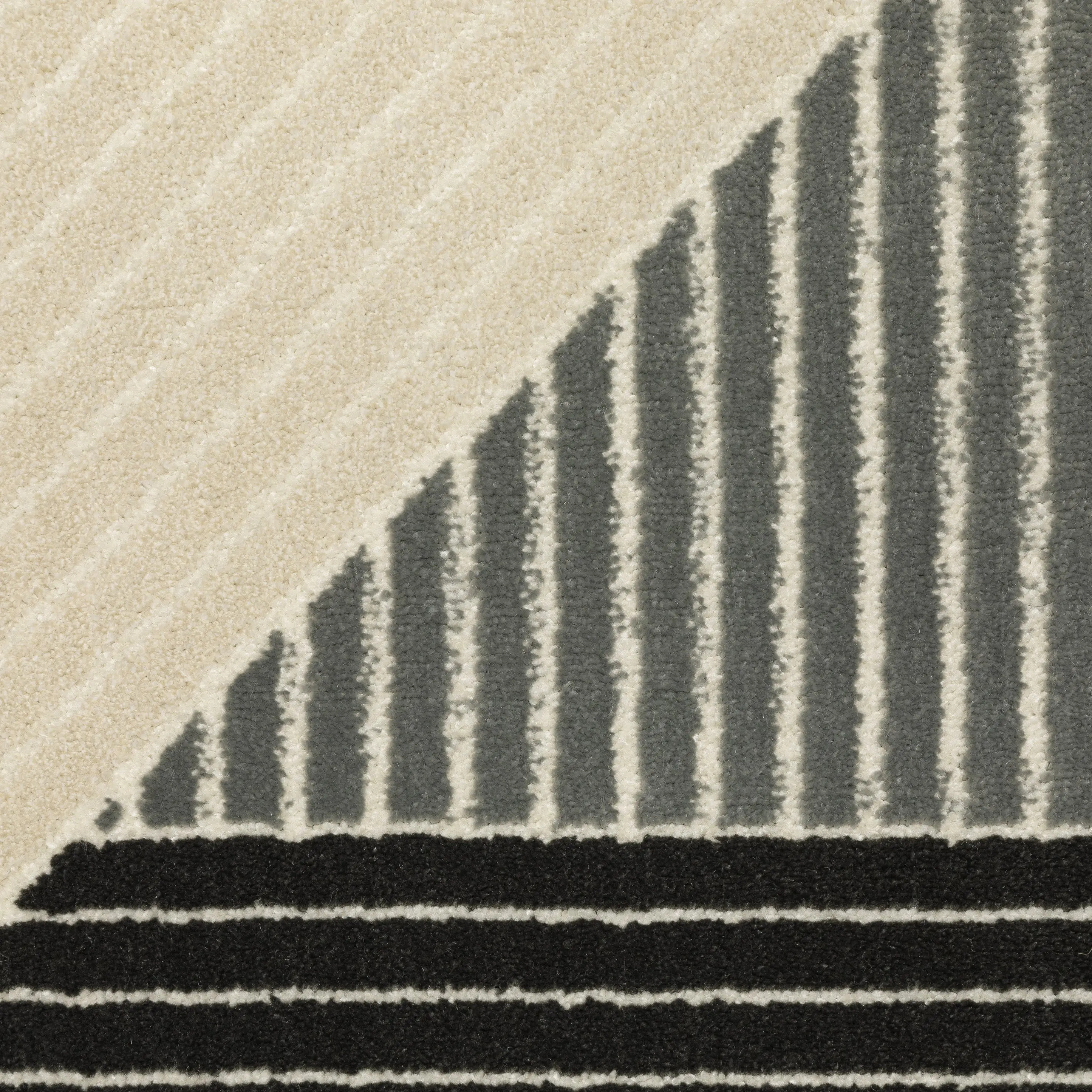Raylan 5 x 8 Geometric Black Area Rug-8