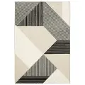 Raylan 8 x 11 Geometric Black Area Rug
