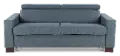 Chelsea Steel Blue Queen Rollout Sleeper Sofa