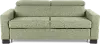 Chelsea Chive Light Green Queen Rollout Sleeper Sofa