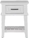 Pavilion White Youth Nightstand