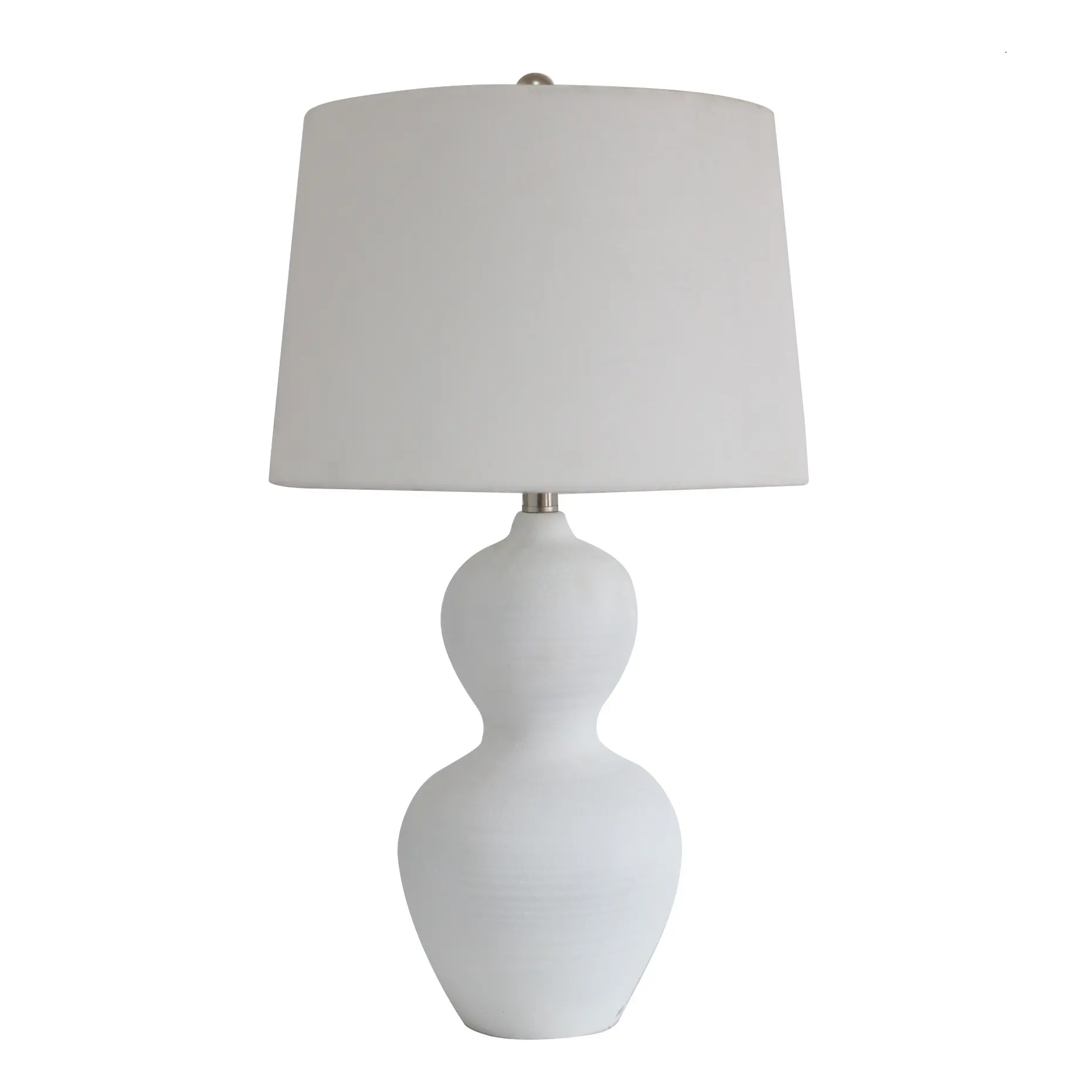 29 White Marble Table Lamp-1