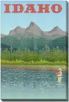 Idaho Print on Canvas