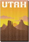 Utah Postcard Wall Art