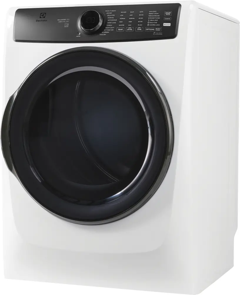 ELFE7738AW Electrolux 8 Cu Ft Electric Dryer - White-6