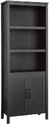 Raven Oak Black Bookcase