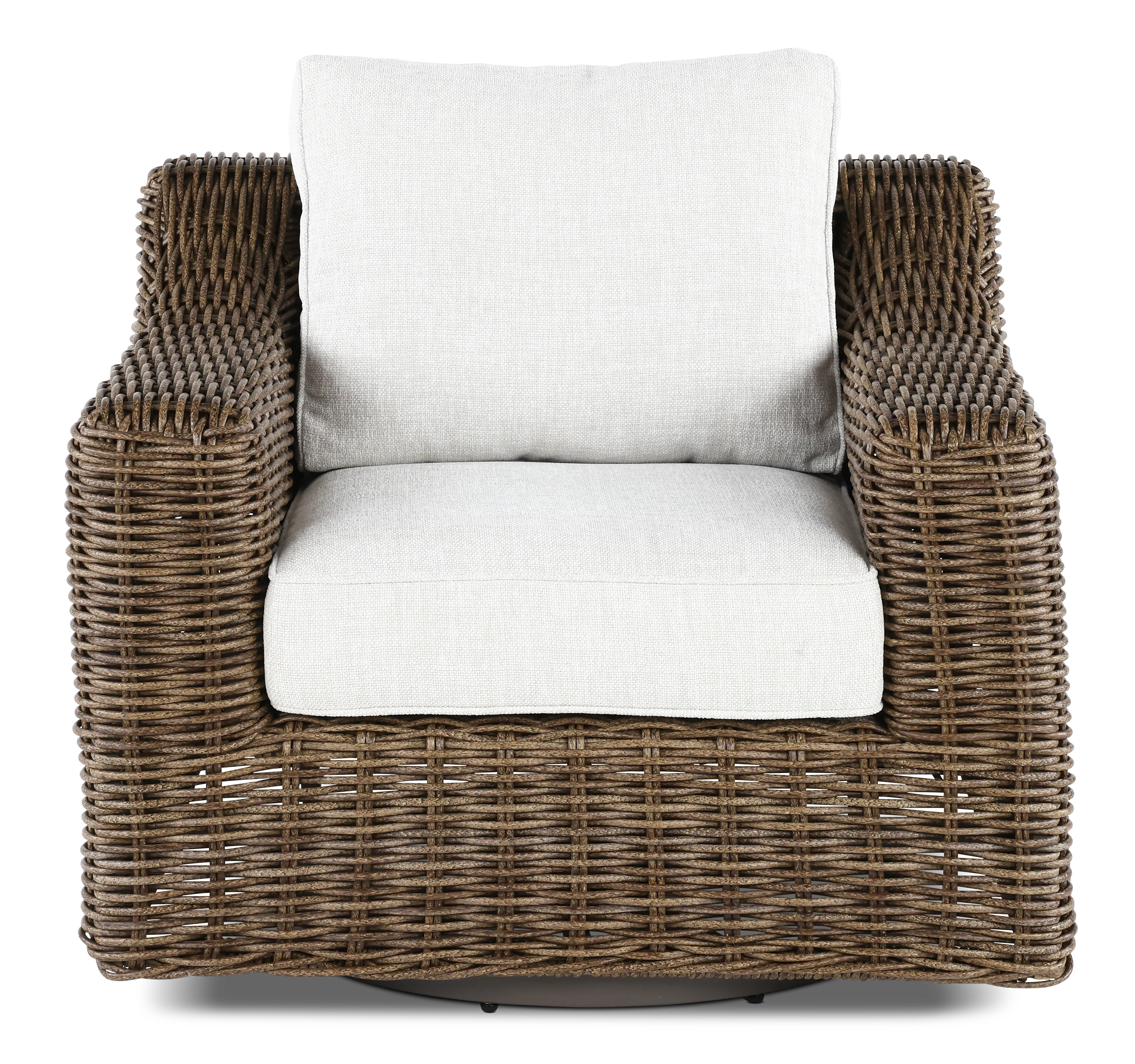 Carter Brown and Beige Motion Lounge Patio Chair-4