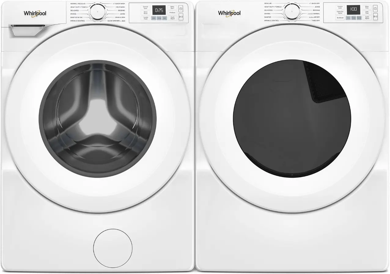 WFW4720RW Whirlpool 4.5 Cu Ft Front Load Washer - White-8