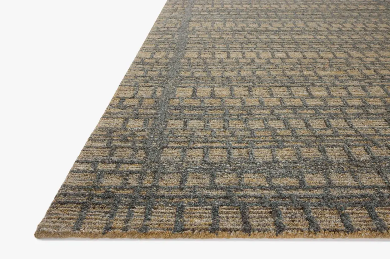 ELA-O5WHEAT/CHARCOAL/5X7.6-RUG Elias 5 x 8 Wheat Charcoal Area Rug-2