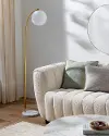 AQL-001 Aquilon Curved Accent Floor Lamp