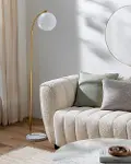 AQL-001 Aquilon Curved Accent Floor Lamp