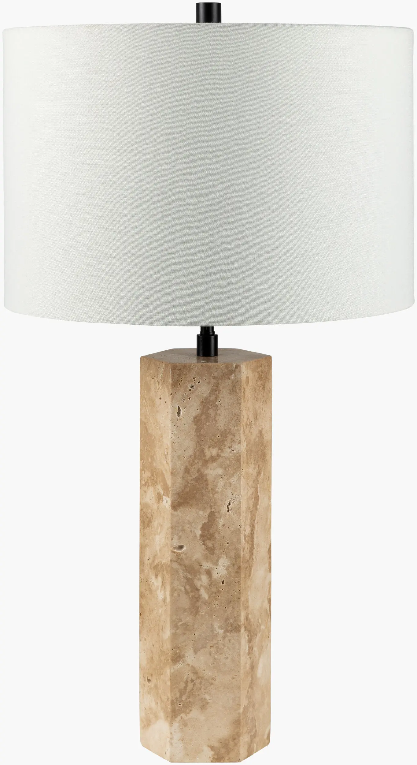 AUM-002 Aurembra Travertine Table Lamp-2