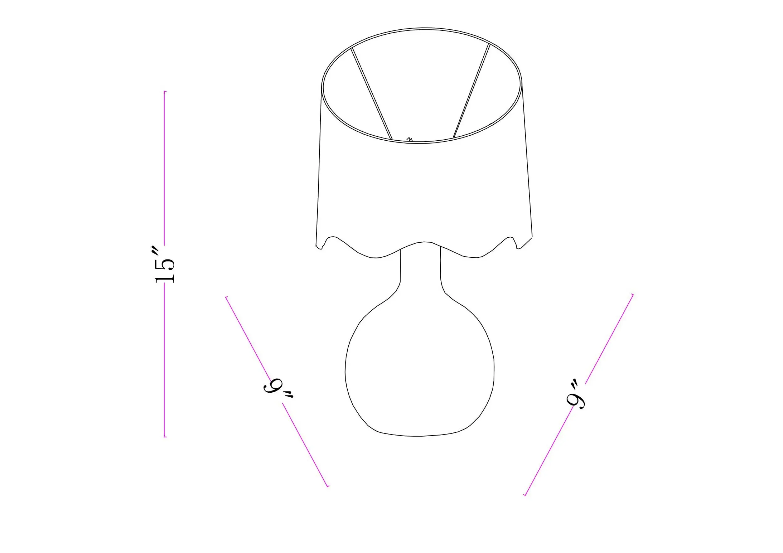 BLA-001 Balbao Cottage Table Lamp-5