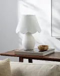DLC-001 Dolce Scalloped Accent Table Lamp