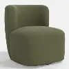 20-10DRVLVOLV Neko Velvet Olive Swivel Chair