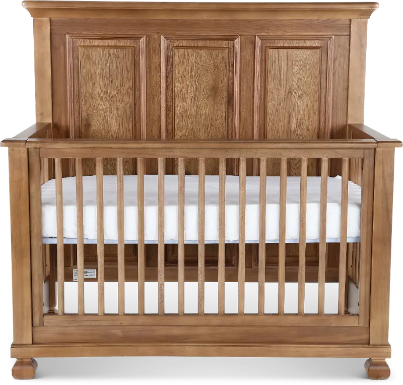 Solvang Nutmeg Brown Convertible Crib