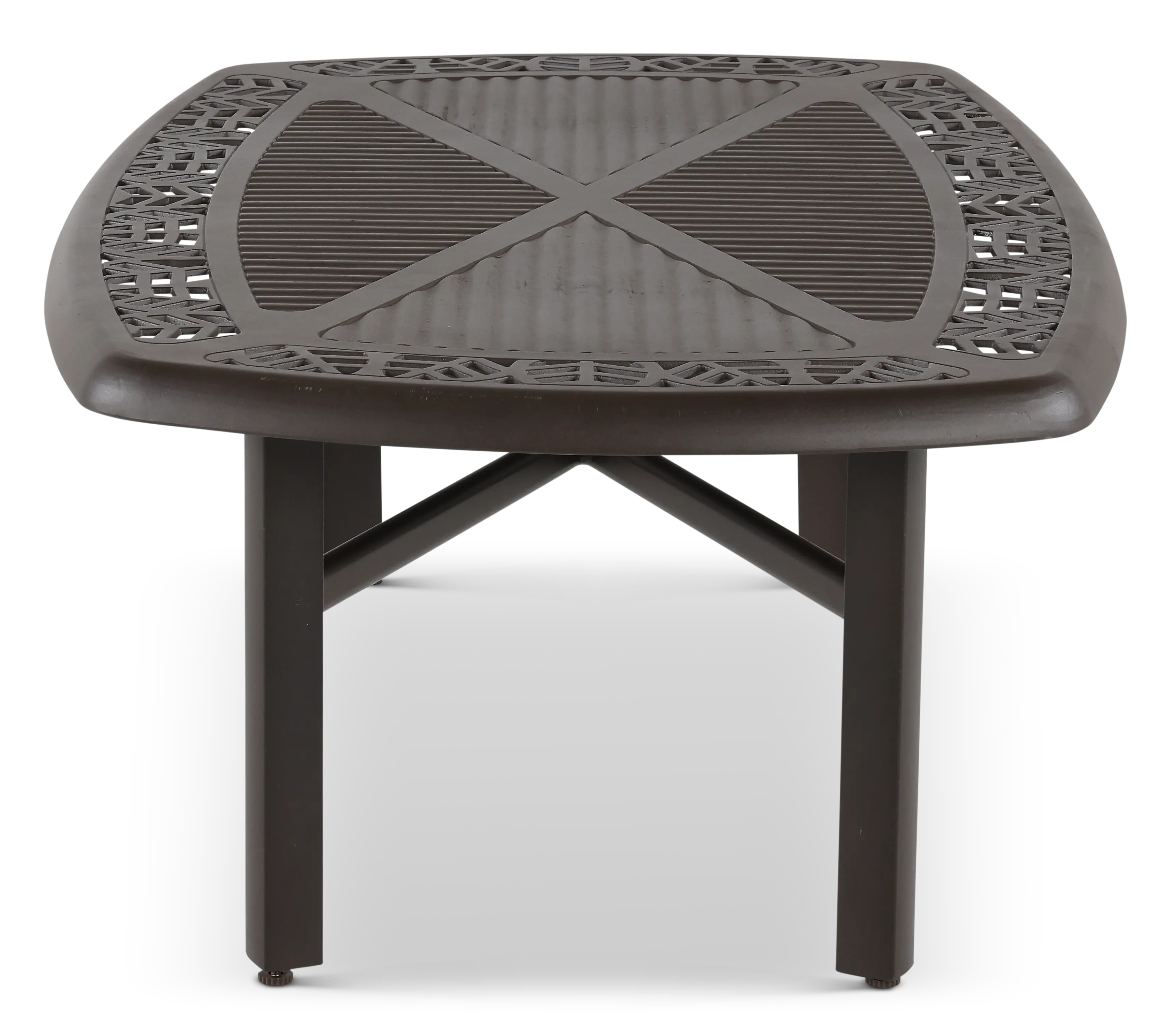 AKR09415P01 Thurston Gray Patio Coffee Table-6