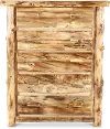 Aspen Natural Log Chest of Drawers