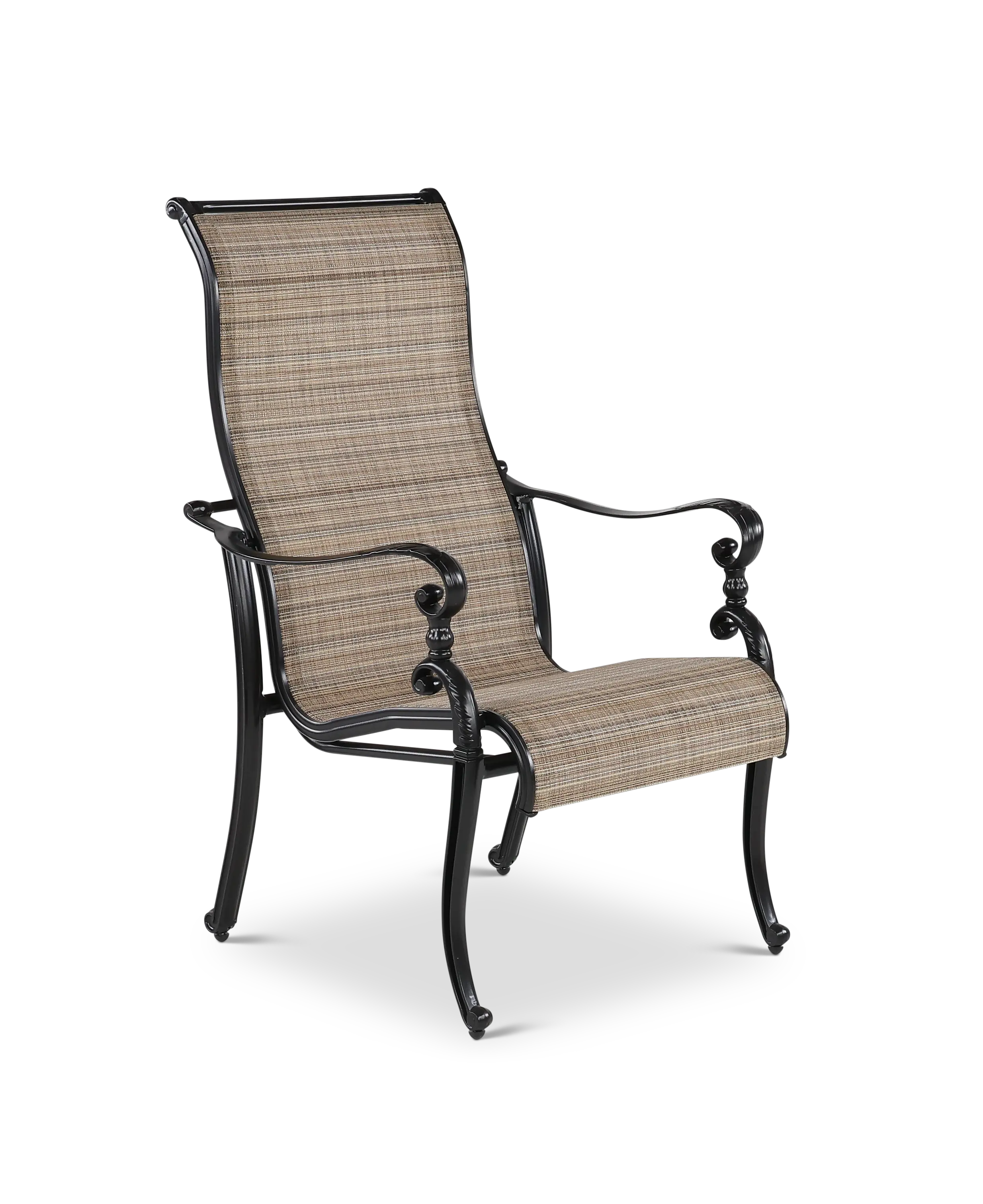 Montreal Brown Patio Sling Chair-1