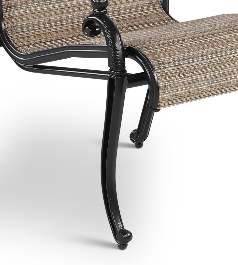 Montreal Brown Patio Sling Chair-6