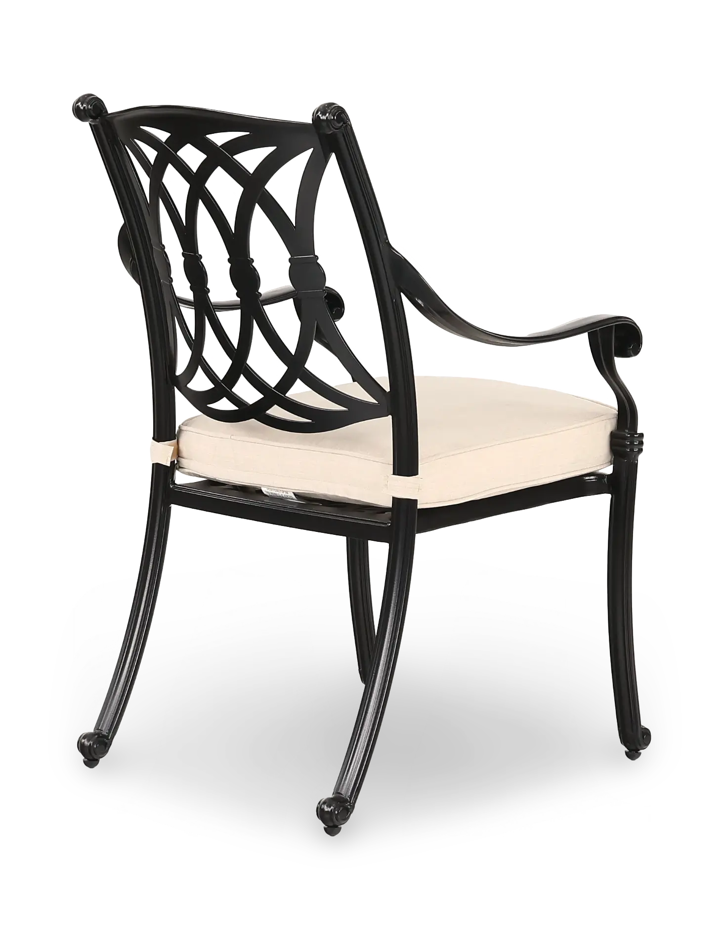 Montreal Beige Patio Dining Armchair-6