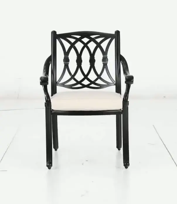 Montreal Beige Patio Dining Armchair-9