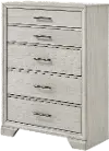 Jace White Chest of Drawers