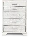 Jace White Chest of Drawers