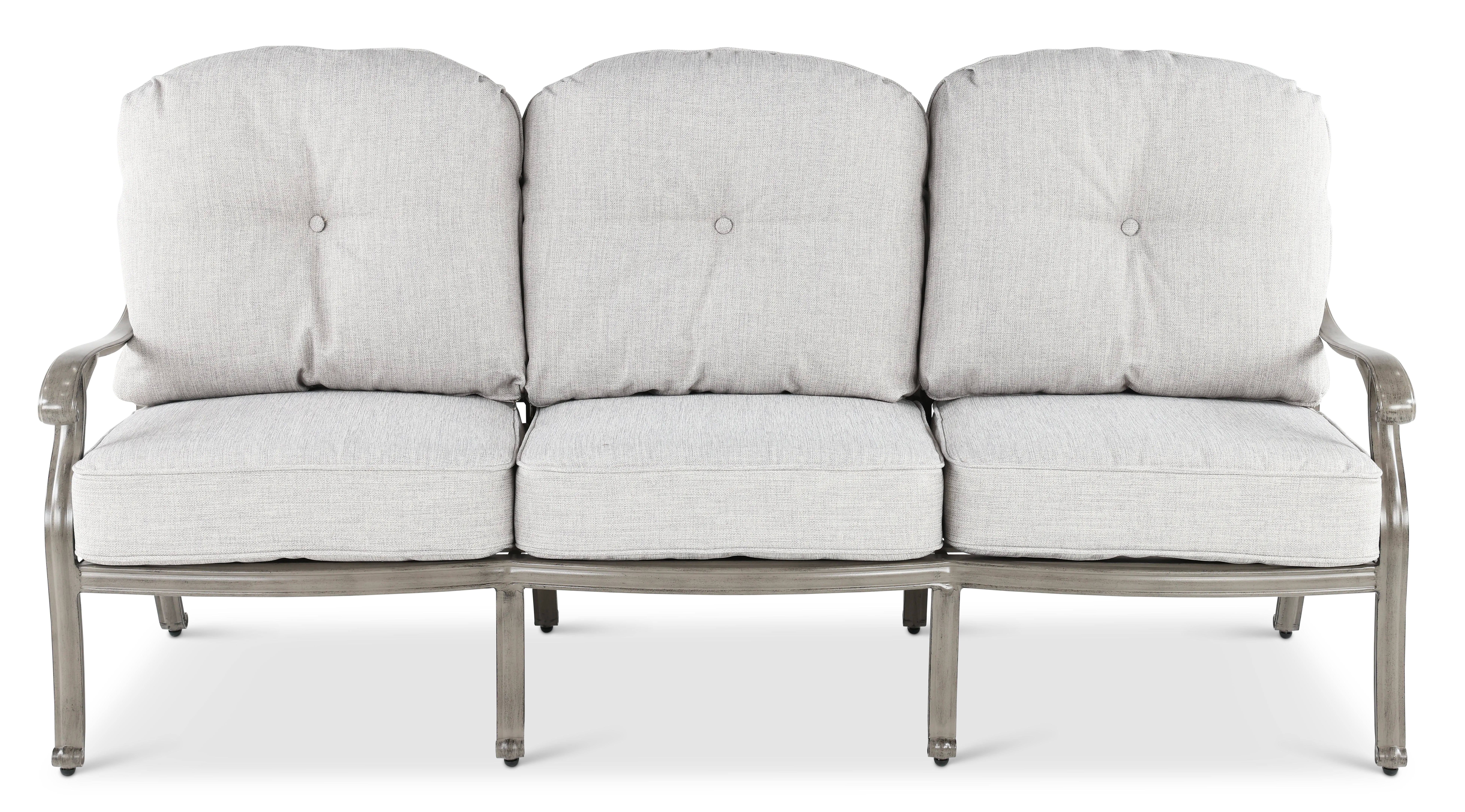 Macan Gray and Off White Patio Sofa-4