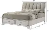 Jace White King Storage Bed