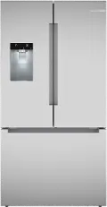 B36FD10ENS Bosch 100 Series 26 Cu Ft French Door Refrigerator - Stainless Steel