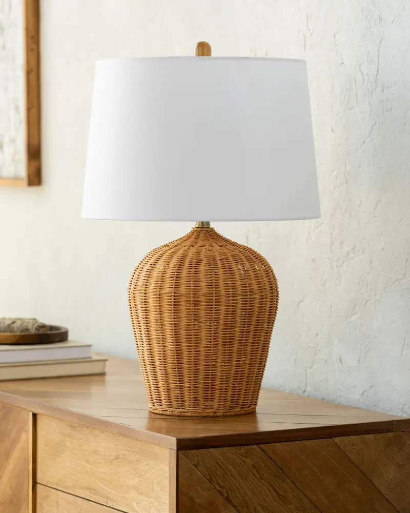 Sogno Rattan Accent Table Lamp