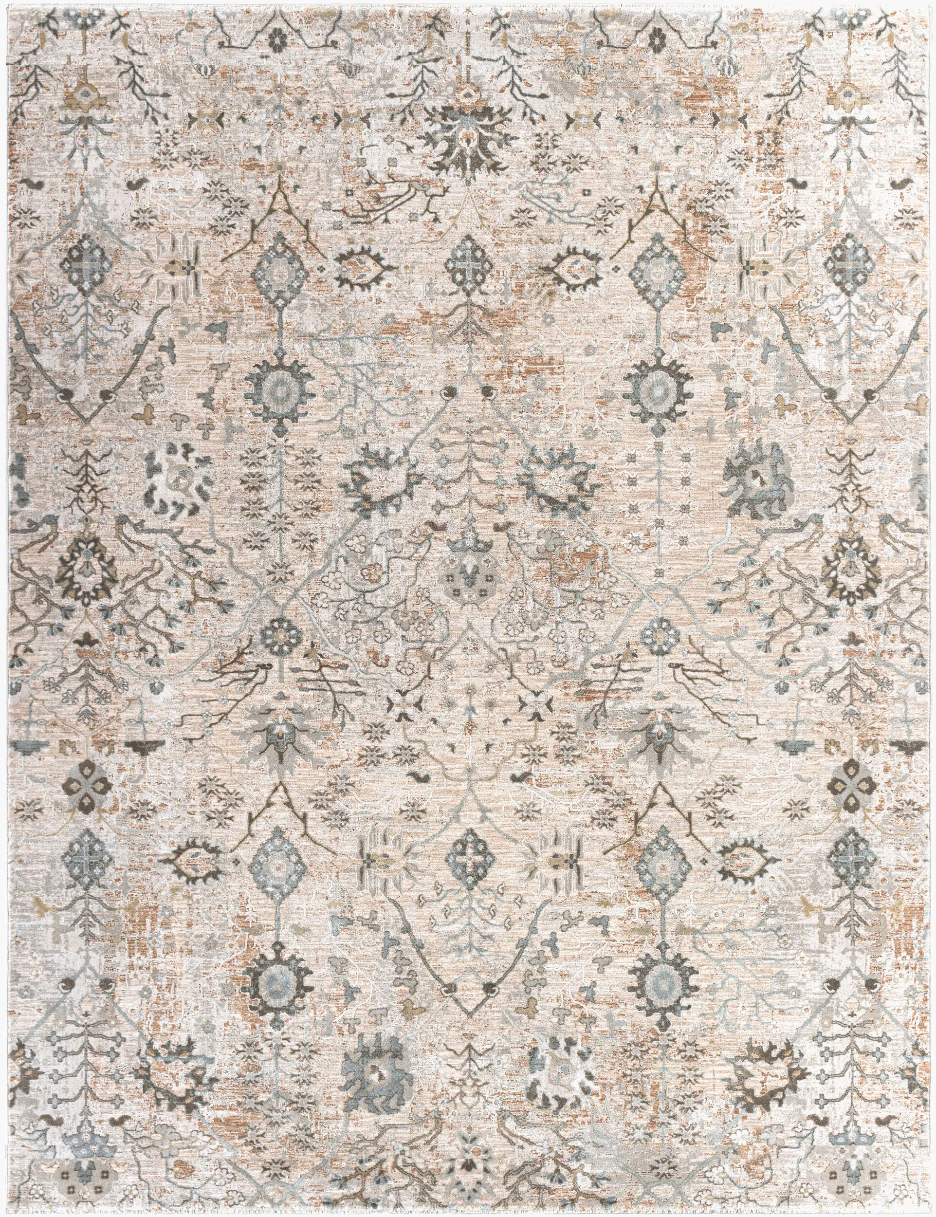 BWK2311-710103 Brunswick 8 x 10 Taupe Rug-1