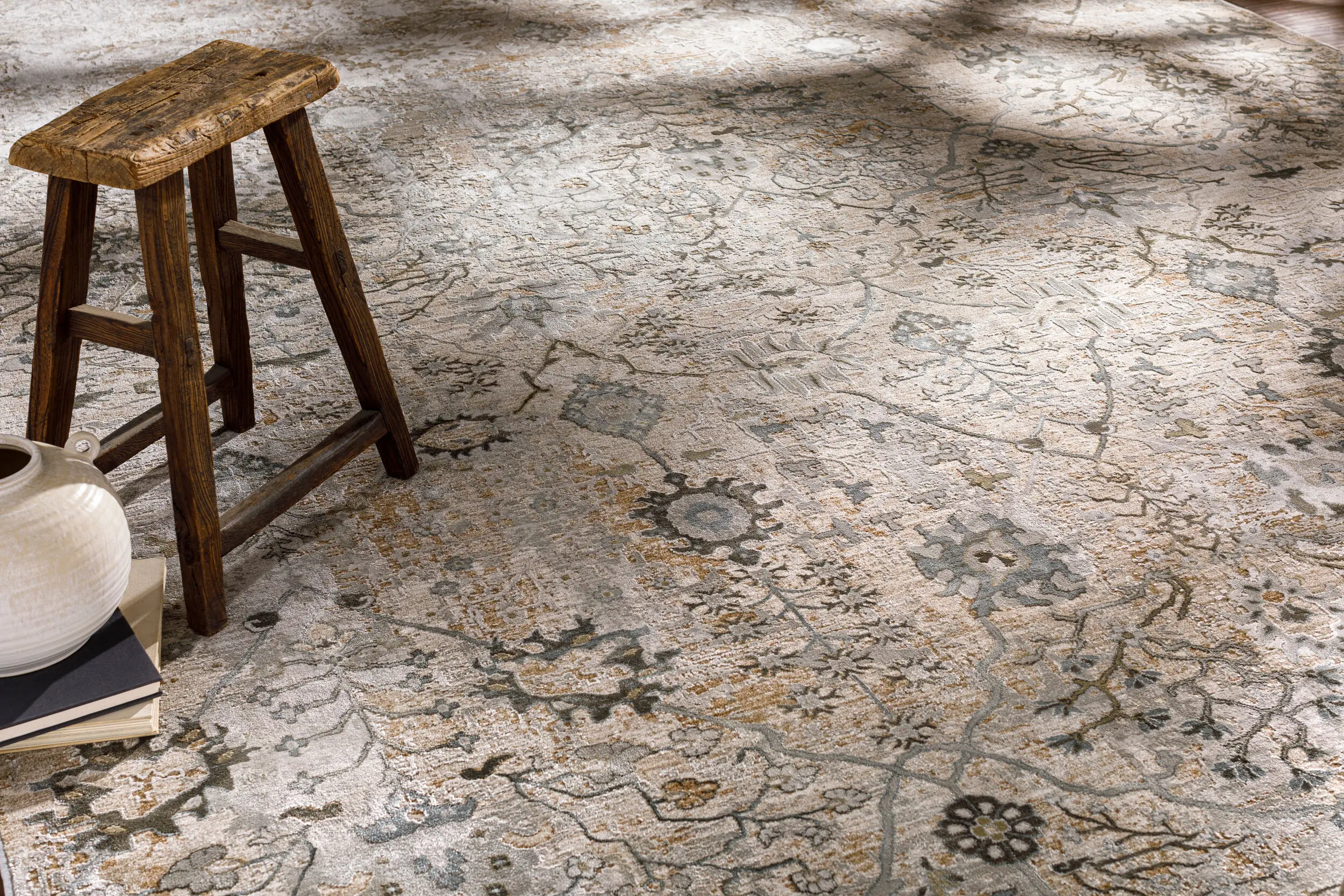 BWK2311-710103 Brunswick 8 x 10 Taupe Rug-3