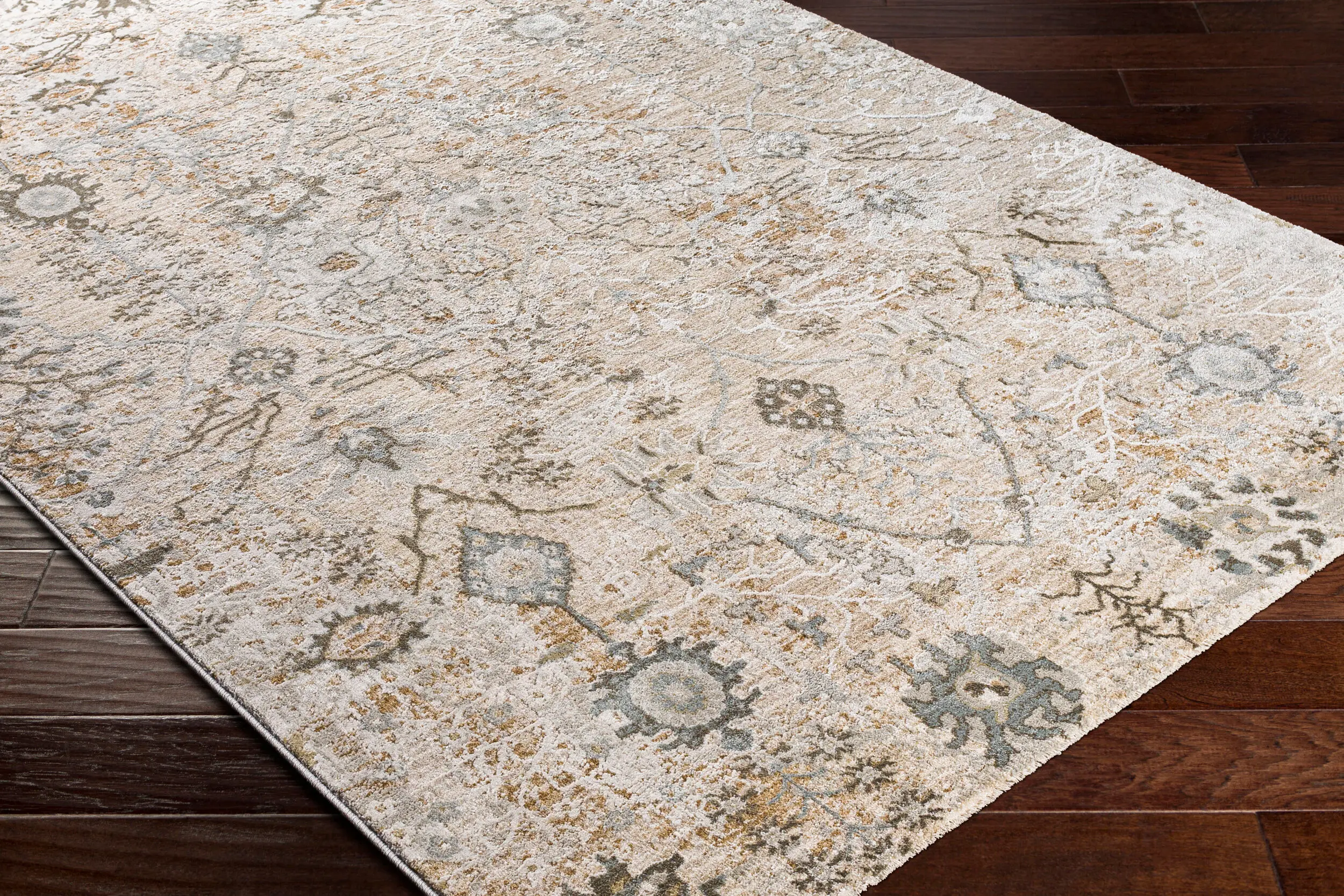 BWK2311-710103 Brunswick 8 x 10 Taupe Rug-4