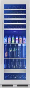 PRWB24F02BG Zephyr Presrvâ„¢ Full-Size 132 Bottle Dual Zone Wine Refrigerator
