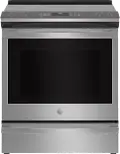 PHS93EYPFS GE Profile 30 Smart Induction Range - Stainless Steel