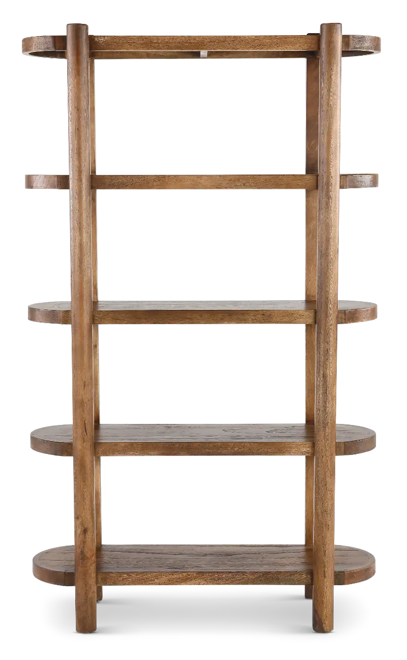 Balam Brown Bookcase