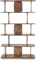 Mezquite Brown Bookcase