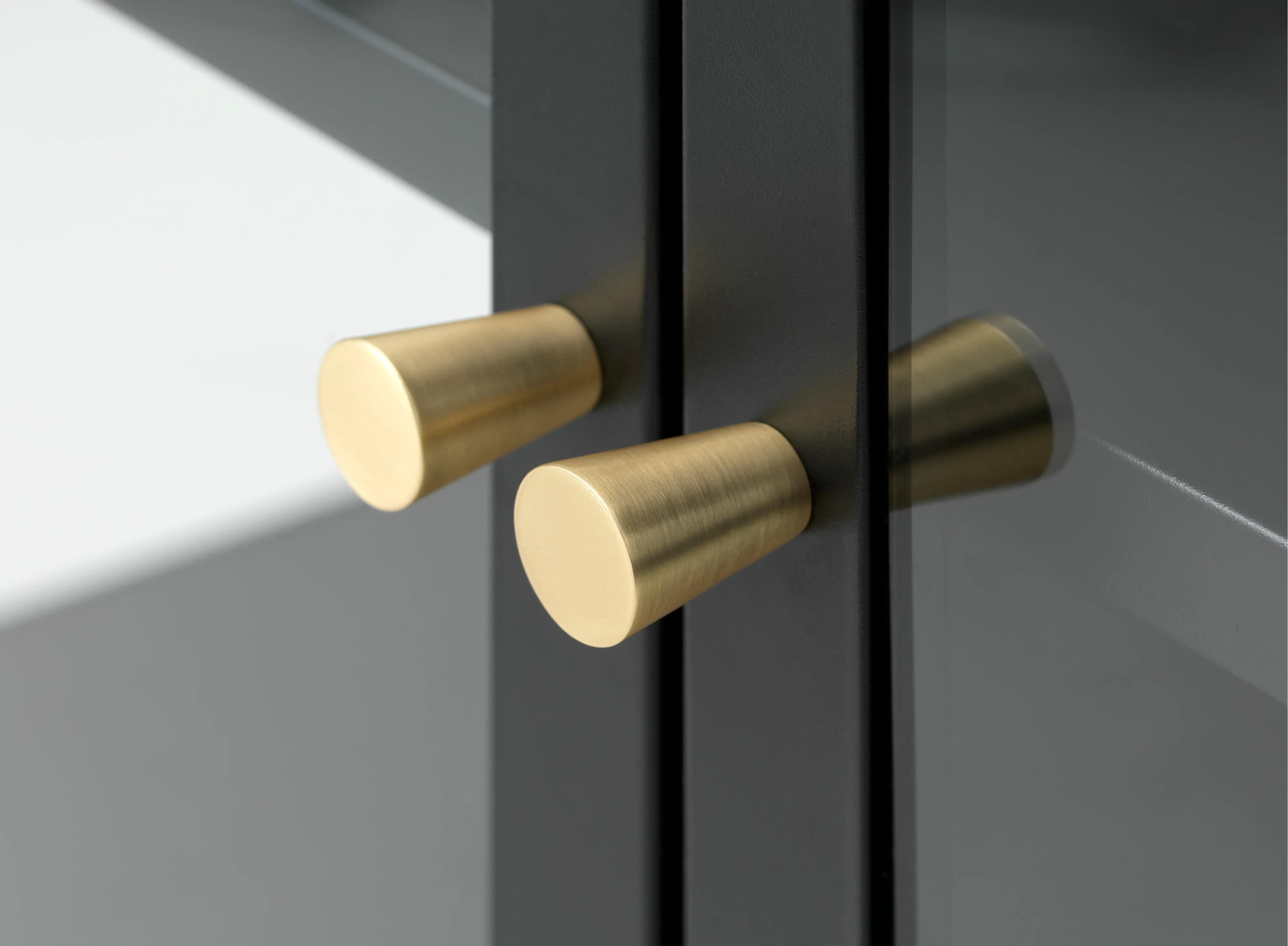 Carmel Black and Glass TV Stand-7