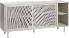 Veep Gray Metal Sideboard