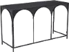 Colonna Black Sofa Table