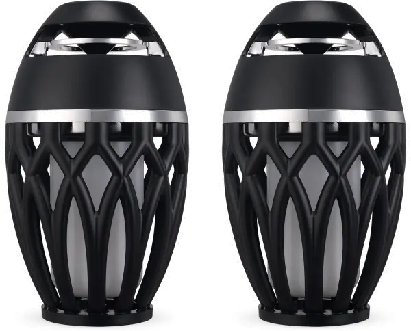 ISBW374BDL iLive Tiki+ Bluetooth Speaker with LED Flame-2