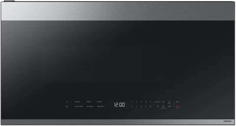 Samsung Bespoke 2.1 Cu Ft Over-The-Range Microwave - Stainless Steel