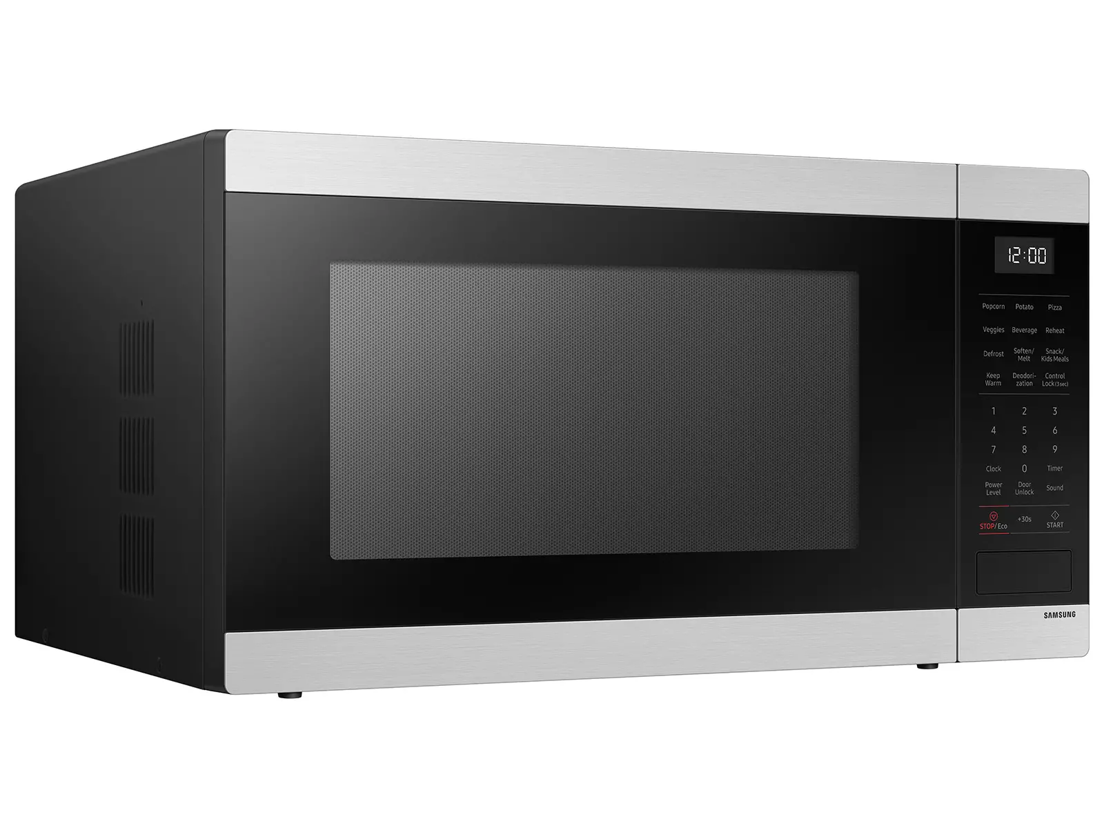 MS19DG8500SR Samsung 1.9 cu. ft. Countertop Microwave with Sensor Cooking - Matte Black Stainless Steel-9