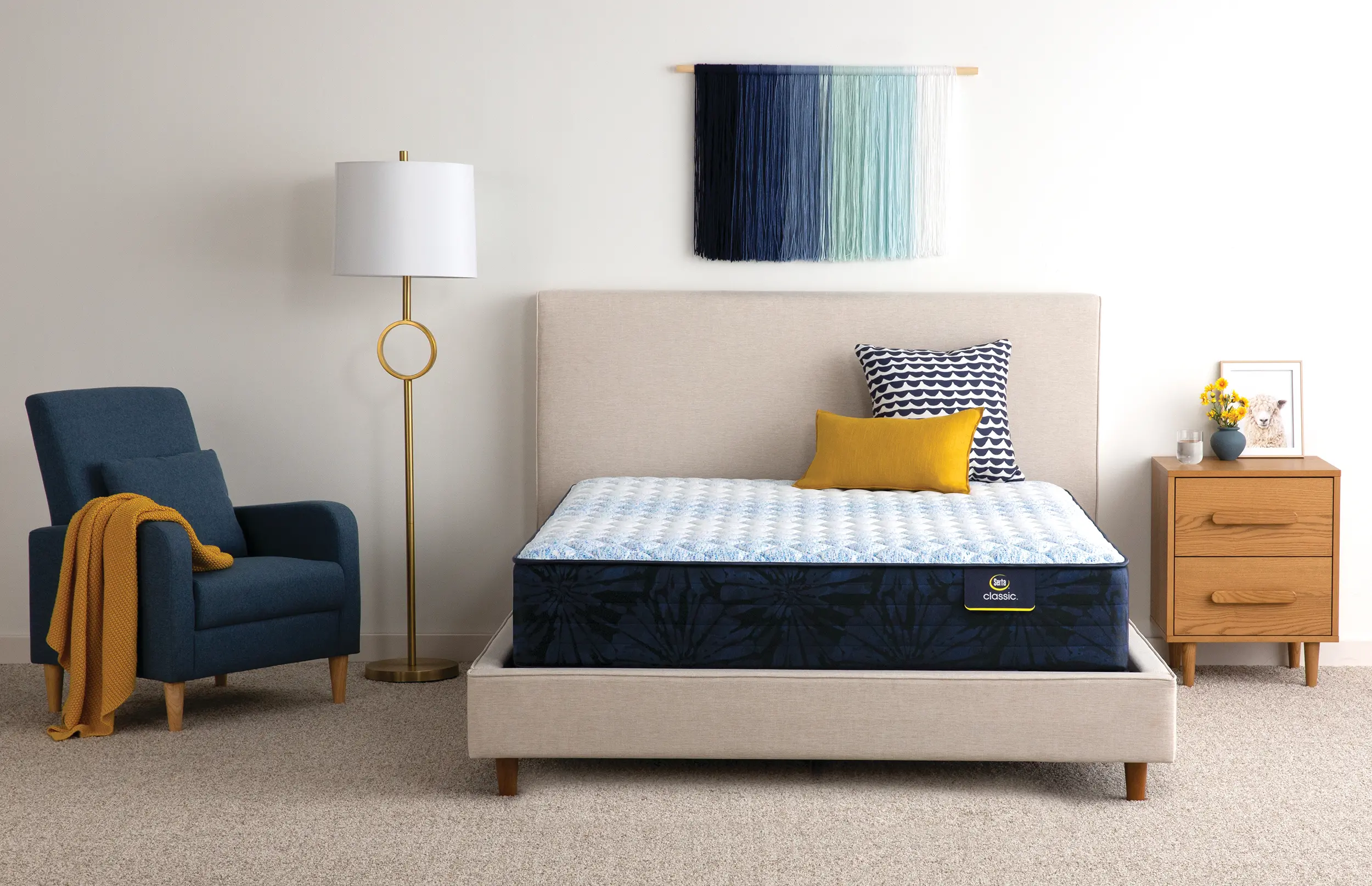 QM-707011-3050 Serta Classic Fayette Firm Queen Mattress-2