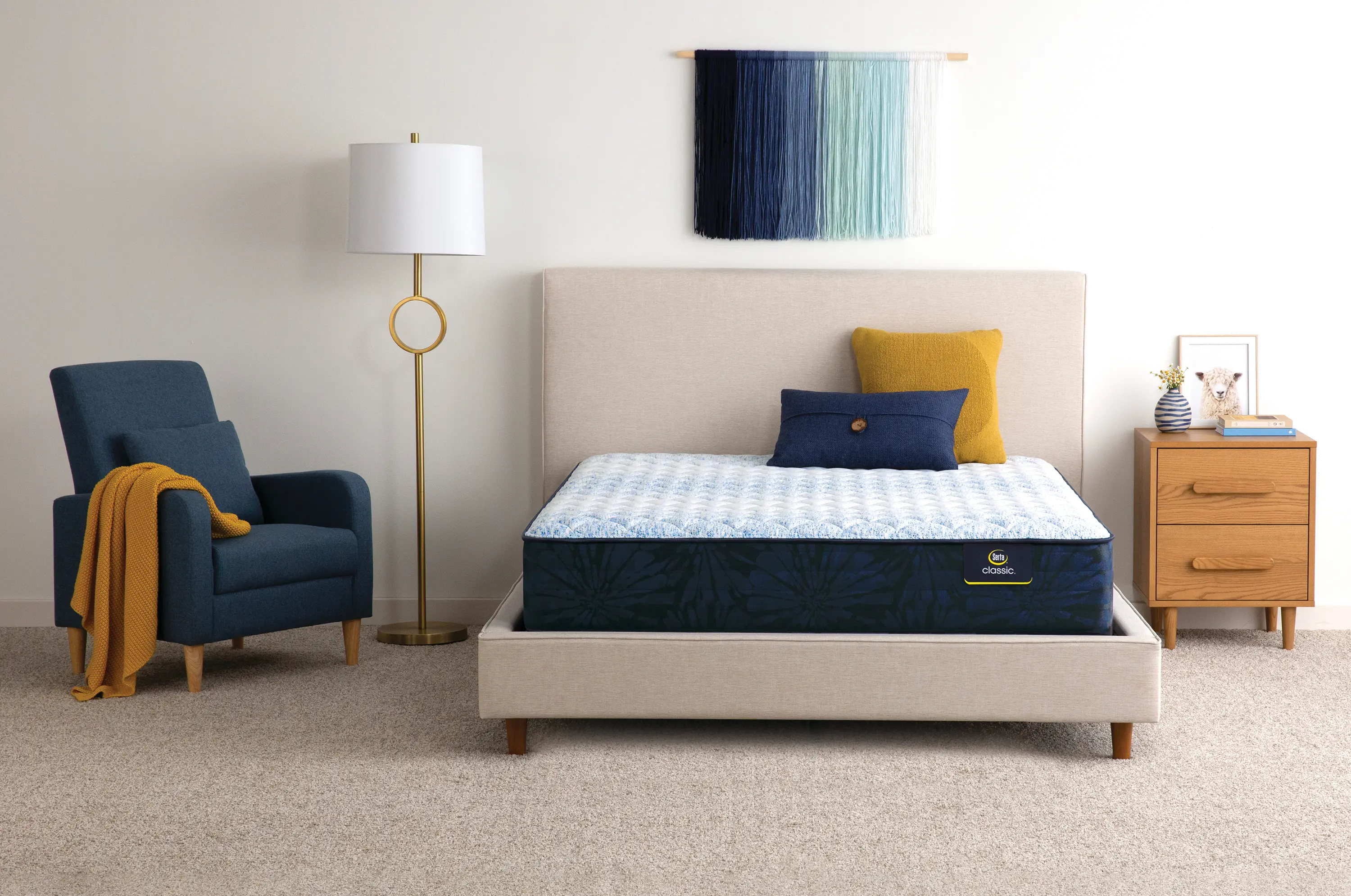 FM-706911-3030 Serta Classic Bader Medium Full Mattress-2